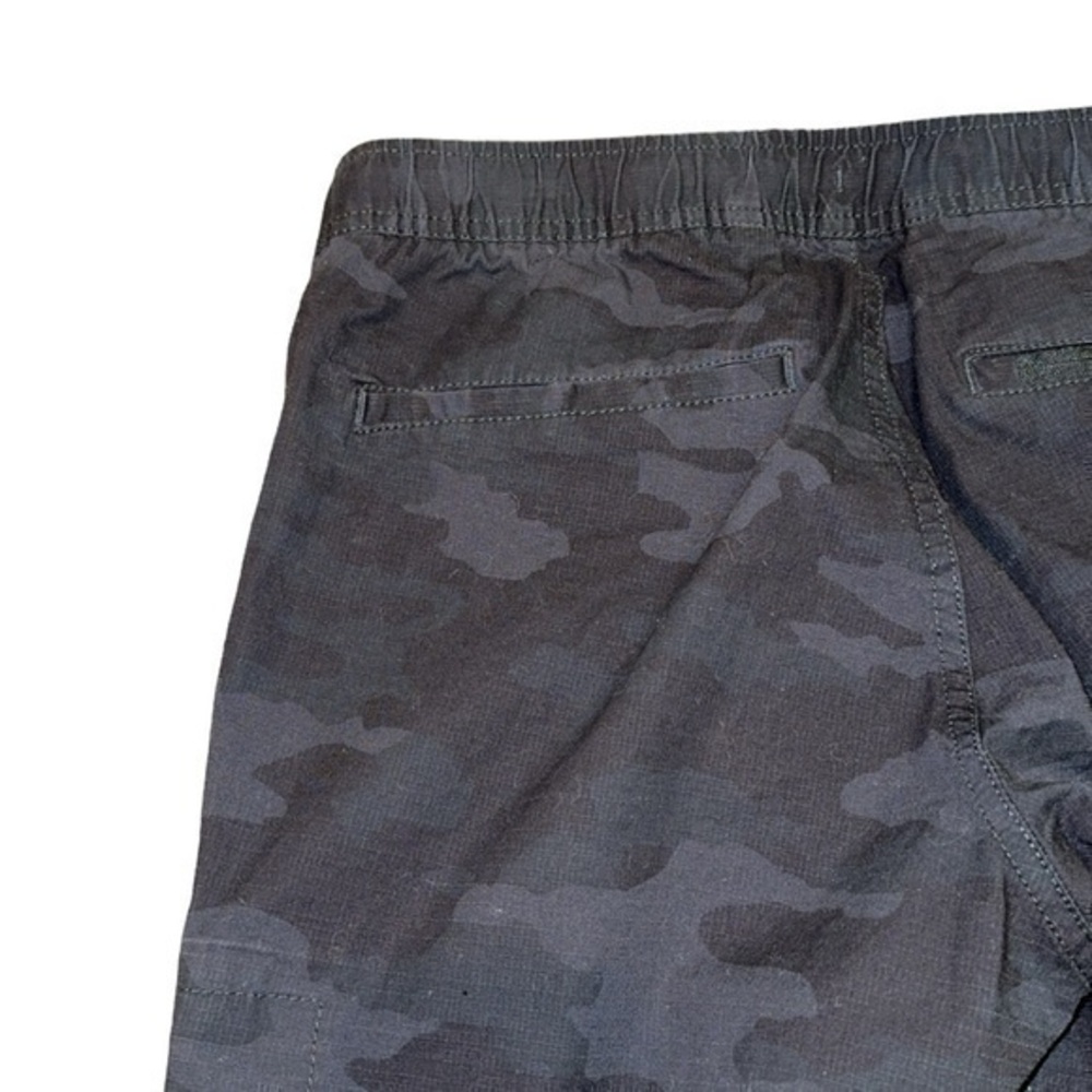 Vuori Ripstop‎ Grey Charcoal Camo Drawstring Pants - Picture 8 of 9
